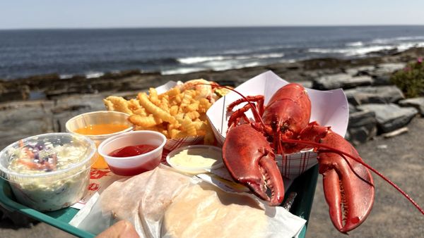 The Lobster Shack at Two Lights by null
