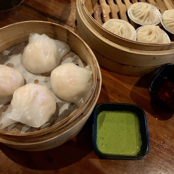 Dumpling Time - Shrimp Har Gow   Pork Xiao Long Bao - Dim Sum Near Me - San Francisco, California