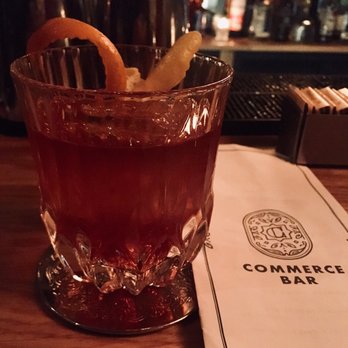 Commerce Bar - Fort Dusquene Old Fashioned - $12 - Speakeasies Near Me - Pittsburgh, Pennsylvania Commerce Bar - Fort Dusquene Old Fashioned - $12 - Speakeasies Near Me - Pittsburgh, Pennsylvania