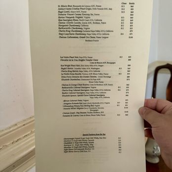 King's Arms Tavern - Wine menu - Southern Near Me - Williamsburg, Virginia King's Arms Tavern - Wine menu - Southern Near Me - Williamsburg, Virginia