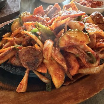Tofu Village - #29 Spicy Squid (S) - Korean Near Me - Houston, Texas