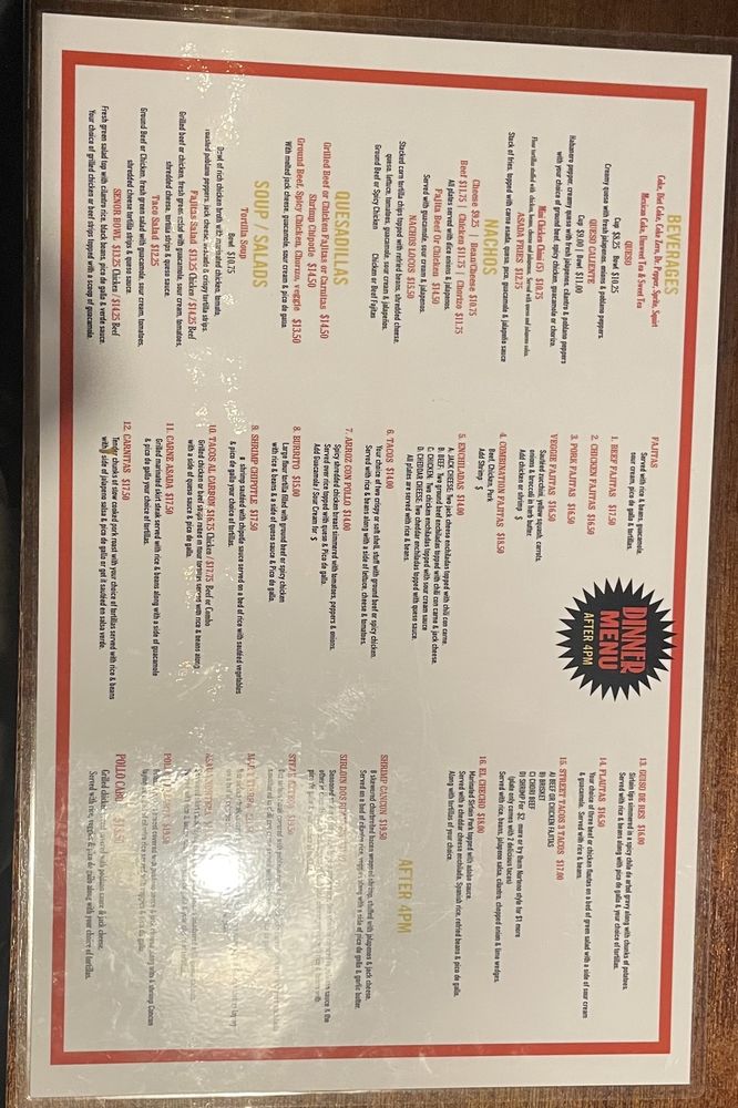 Senor Bean Mexican Grill- Cantina