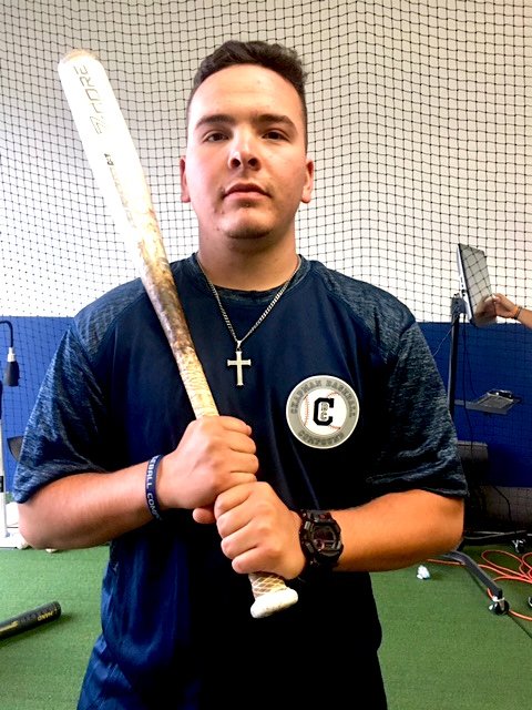 Chapman Baseball Compound Logo