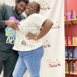 Painting with a Twist - Me and my date !