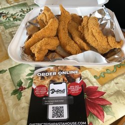 District fish & pasta house - Fried Basa Fish