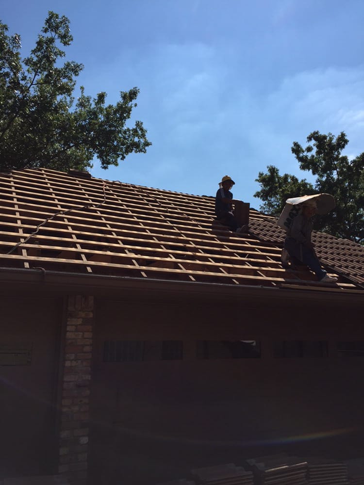 Slide of First Out Roofing