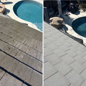 Apex Exterior Solutions - Before and after - Window Washing Near Me