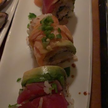 Hiro's Sushi Bar - Special Sunrise roll - Japanese Near Me - Flagstaff, Arizona Hiro's Sushi Bar - Special Sunrise roll - Japanese Near Me - Flagstaff, Arizona