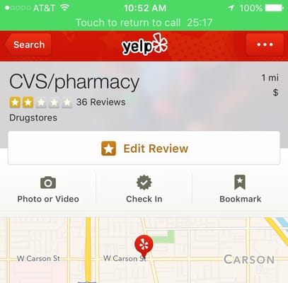 CVS Pharmacy Carson 3105496500 E Commerce - ViewLocate