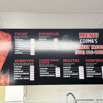Colima's Street Tacos - Half of menu - Tacos Near Me - Chowchilla, California Colima's Street Tacos - Half of menu - Tacos Near Me - Chowchilla, California