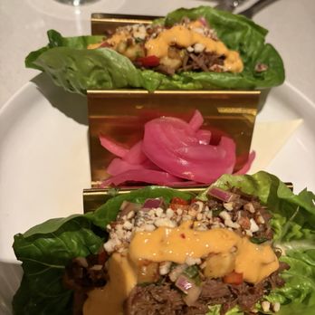 Brass Kitchen & Bar - Pork lettuce wraps - Cocktail Bars Near Me - Steamboat Springs, Colorado