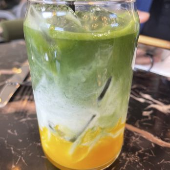 Whisper - Mango Matcha Latte - Breakfast & Brunch Near Me - San Mateo, California Whisper - Mango Matcha Latte - Breakfast & Brunch Near Me - San Mateo, California