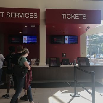 AMC 309 Cinema 9 - Ticket counter, all self serve kiosks which you cant use if you have cash or a digital pass/coupon. - Cinema Near Me - North Wales, Pennsylvania AMC 309 Cinema 9 - Ticket counter, all self serve kiosks which you cant use if you have cash or a digital pass/coupon. - Cinema Near Me - North Wales, Pennsylvania