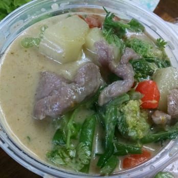 Ka-Lae Garden - Green Curry with Pork - Thai Near Me - Ocean View, Hawaii