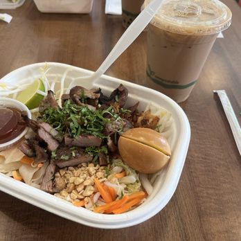 Asian Box - The Miss Jones and a Vietnamese Iced Coffee - Asian Fusion Near Me - San Francisco, California Asian Box - The Miss Jones and a Vietnamese Iced Coffee - Asian Fusion Near Me - San Francisco, California