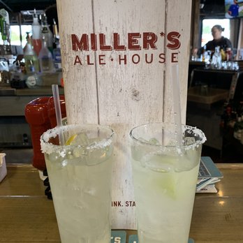 Miller's Ale House - Classic margaritas with a salted rim! YUM! - Sports Bars Near Me - Naples, Florida Miller's Ale House - Classic margaritas with a salted rim! YUM! - Sports Bars Near Me - Naples, Florida