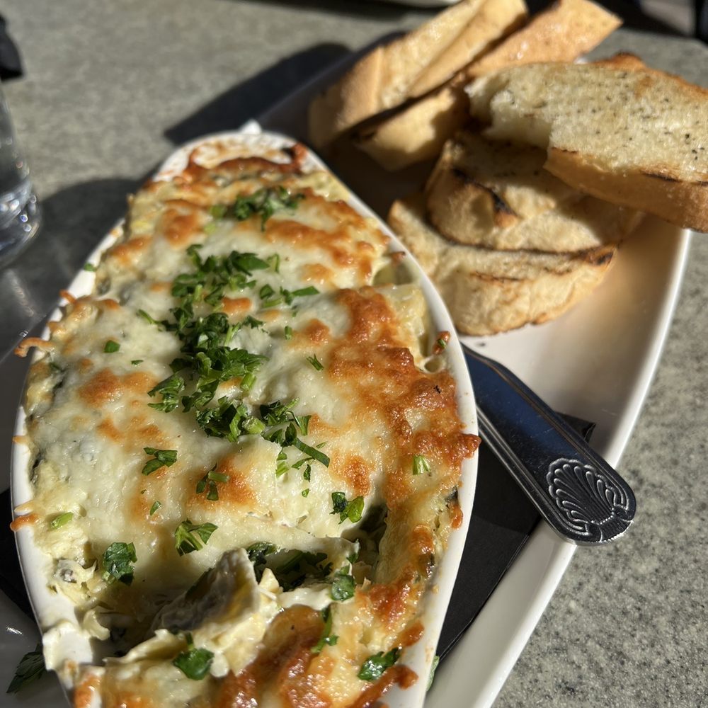 22 Bistro - Spinach artichoke dip. So good. - New American Near Me - Olympic Valley, California