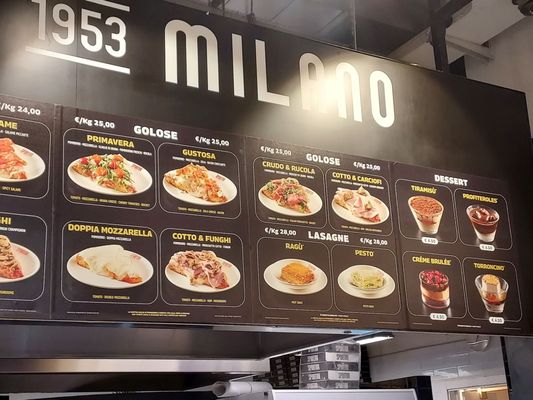 Photo of Spontini - Milano, MI, IT. Menu as of August 2023