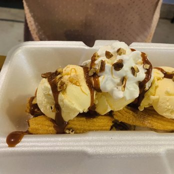 Bahama Craves - The churro sundae! - Desserts Near Me - Brownsville, Texas Bahama Craves - The churro sundae! - Desserts Near Me - Brownsville, Texas