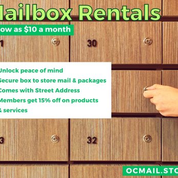 OC Mail Store - $10 Mailbox rentals, limited offer - Shipping Centers Near Me - Mission Viejo, California OC Mail Store - $10 Mailbox rentals, limited offer - Shipping Centers Near Me - Mission Viejo, California