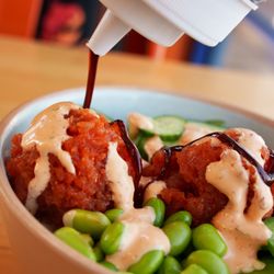 Pokitomik - Spicy Tuna with Eel Sauce and Spicy Mayo