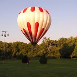 Balloon Odyssey - About to land!