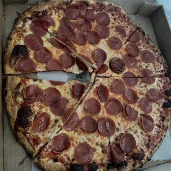 Justin’s Pizza - Large Pepperoni Pizza - Pizza Near Me - Riverview, Florida