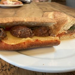 Caffe Nero - Vegan meatball sandwich $10.99