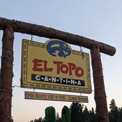 El Topo Cantina - Sign