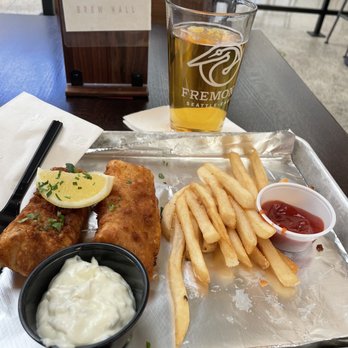 Ballard Brew Hall - Fish and chips - Burgers Near Me - Seattle, Washington