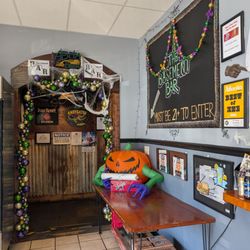 The Basement Bar! Open 7 days 11am-2am 21+ Surprisingly spacious and fun atmosphere :)