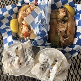 Lobster roll and chowder