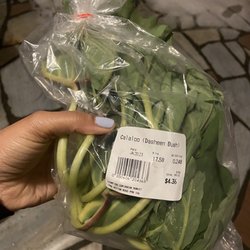 Starfish Caribbean - The package of fresh callaloo