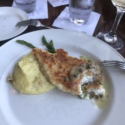 Parmesan Crusted Flounder