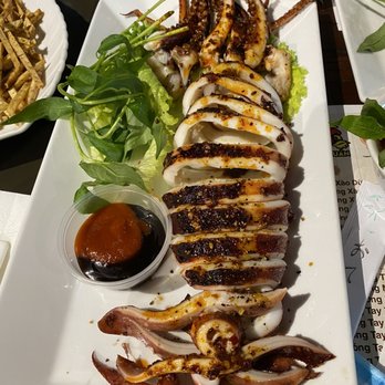 Four Guys Oc Lau Quan - C28. Mực nớng muối ớt - Bars Near Me - Duluth, Georgia