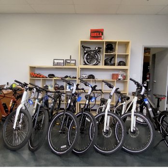 Ebikes Hawaii - Kapolei - Kapolei shop and some commuter Ebikes, can you spot the Brompton? - Bike Repair/Maintenance Near Me - Kapolei, Hawaii