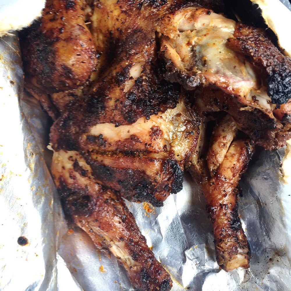 a close up of a piece of chicken a close up of a piece of chicken