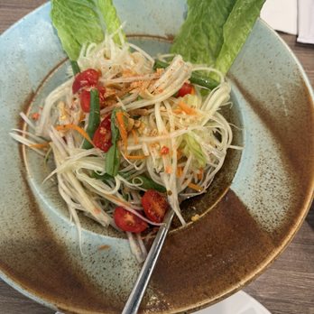 Siam Station - Papaya salad. Spicy! - Thai Near Me - Irvine, California