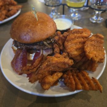 Central Standard - Bourbon Blue Burger - Tacos Near Me - Waukee, Iowa