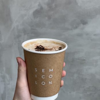 Semicolon Cafe - Tiramisu Specialty Latte - Coffee & Tea Near Me - Bellevue, Washington Semicolon Cafe - Tiramisu Specialty Latte - Coffee & Tea Near Me - Bellevue, Washington