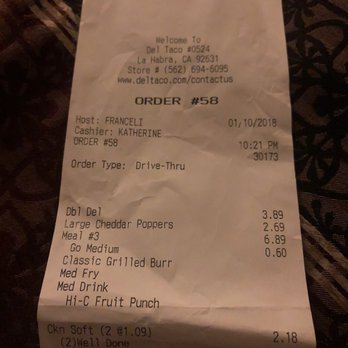 Del Taco - Fast Food Near Me - La Habra, California