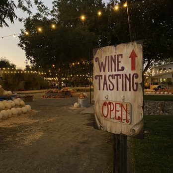 Vista Ranch and Cellars - a wine tasting open sign - Venues & Event Spaces Near Me - Merced, California Vista Ranch and Cellars - a wine tasting open sign - Venues & Event Spaces Near Me - Merced, California