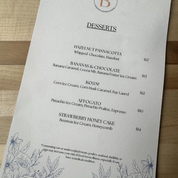 Barbacana - Dessert Menu - Seafood Near Me - Houston, Texas Barbacana - Dessert Menu - Seafood Near Me - Houston, Texas