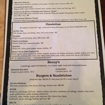 Bierkeller - Brunch menu - German Near Me - Taylor, Michigan