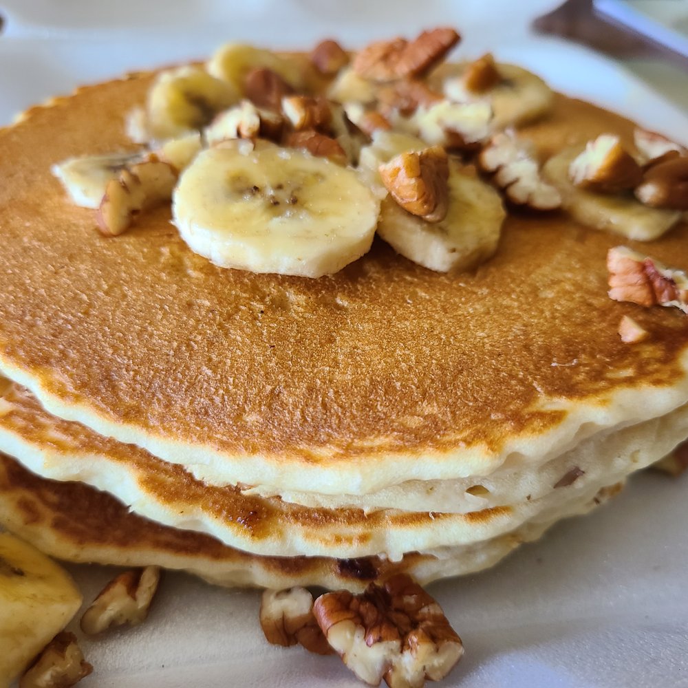 The Egg House - Banana nut pancakes - Breakfast & Brunch Near Me - Simi Valley, California The Egg House - Banana nut pancakes - Breakfast & Brunch Near Me - Simi Valley, California