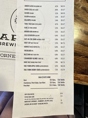 Menu photo 1 Arbor Brewing Ypsilanti, MI Menu photo 1 Arbor Brewing Ypsilanti, MI