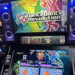 dance dance revolution arcade game