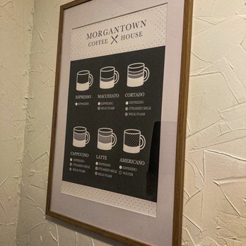 Morgantown Coffee House - Sign in bathroom - Coffee & Tea Near Me - Elverson, Pennsylvania