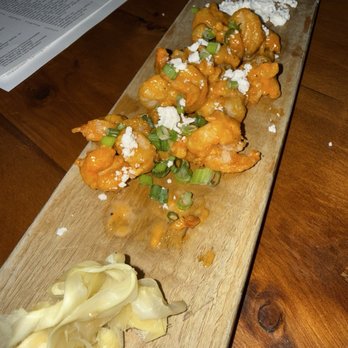 Laundry - Pow pow (spicy shrimp) - New American Near Me - Steamboat Springs, Colorado