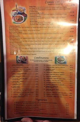 Menu photo 5 La Potosina Watseka, IL